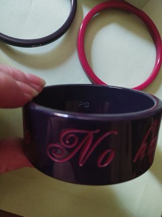 Pulseras PG (Purificación García) - 4 unidades