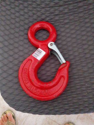 Gancio sollevamento 5T - Rosso