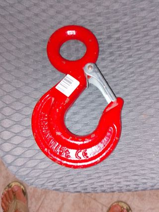 Gancio sollevamento 5T - Rosso
