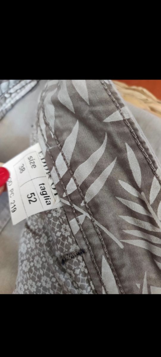 Pantaloni Edicott grigio tg. 52