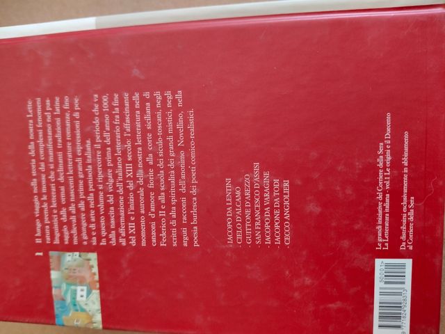 La letteratura italiana