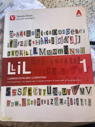 LLiL1 Llengua i Literatura ESO Aula 3D