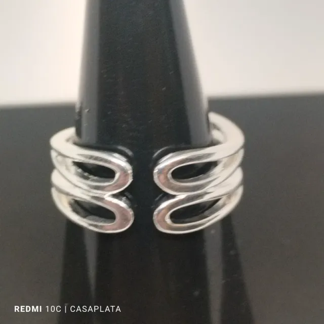 Anillo ajustable "Star" Plata S925 CH107