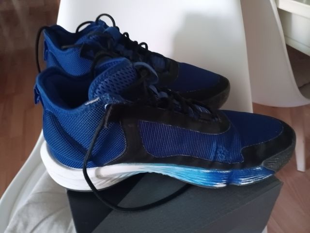 Zapatillas Adidas baloncesto azules