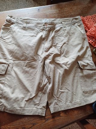 Pantaloncini beige uomo, tg. 58
