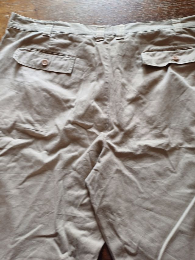 Pantaloncini beige uomo, tg. 58