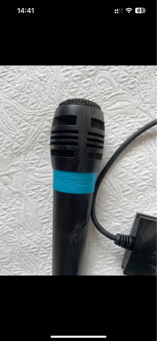 Micrófonos SingStar PS2 PS3