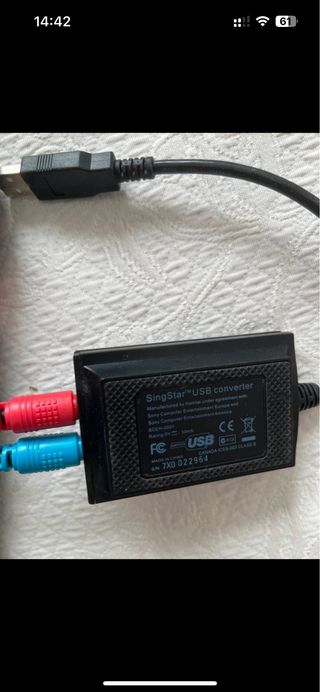 Micrófonos SingStar PS2 PS3