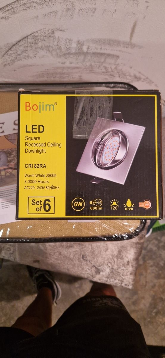 Focos LED Bojim - Pack 6 unidades