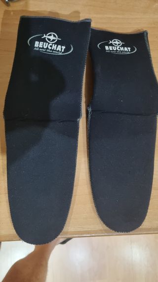 Escarpines Buceo Beauchat talla XL.  42-43