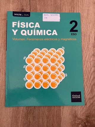 Inicia Física y Química. 2.º ESO. Libro del alu...