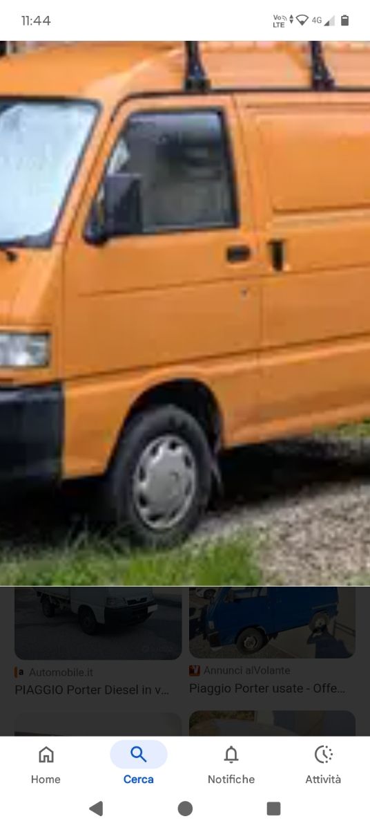 Piaggio Porter. Disponibile anche altri ricambi