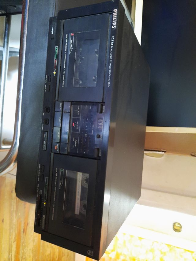 Philips FC772 - Platina doble Cassette