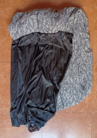 Vestido maxi estampado - T.M