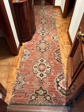 Alfombra pasillo vintage