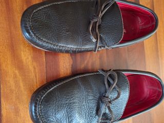 Zapatos mocasín marrones