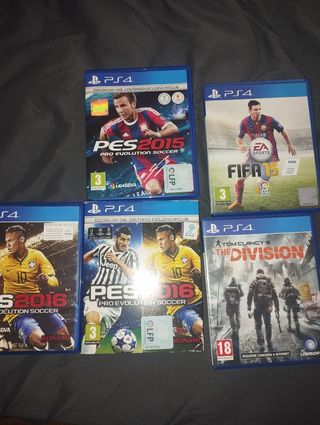 Soporte PS4 (PlayStation 4) + 4 juegos