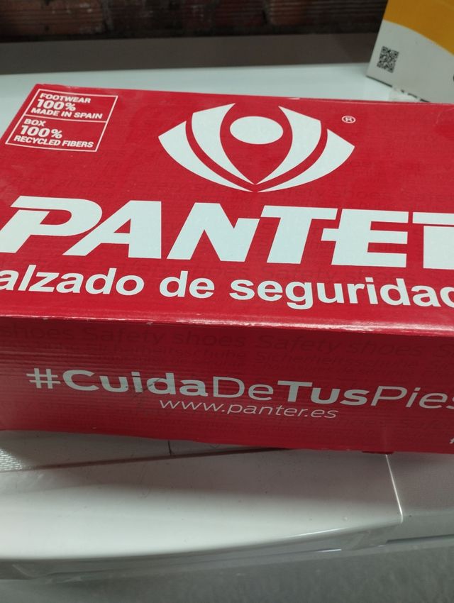 Zapatos seguridad PANTER - grises y negros