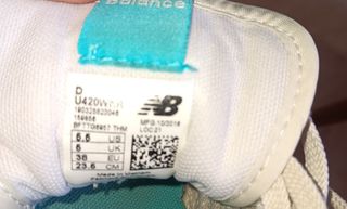 Zapatillas New Balance 420 - Beige/Turquesa - 38