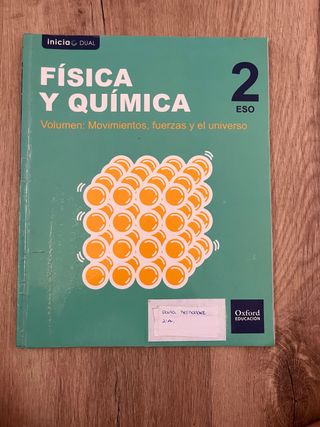 Inicia Física y Química. 2.º ESO. Libro del alu...