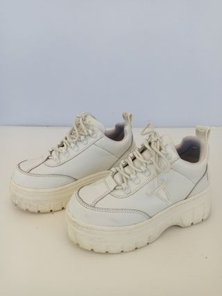 Sneakers Windsor Smith bianche, tg 36