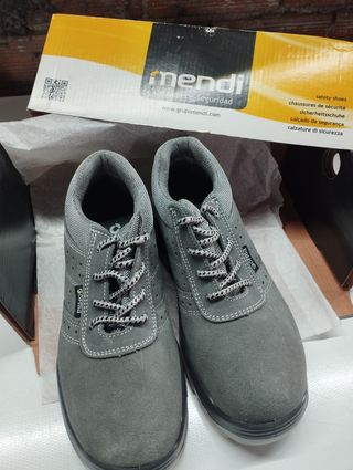 Zapatos seguridad Mendi - Gris