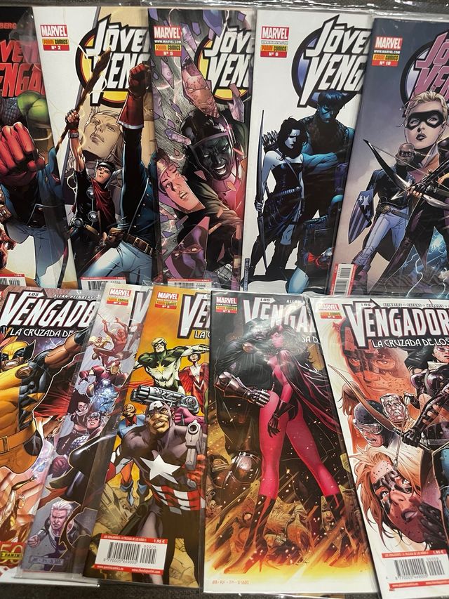 Young Avengers y Young Avengers Cruzada Niños