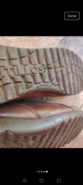 Botas Piel Marrón Pitillos ultra Flex .último prec