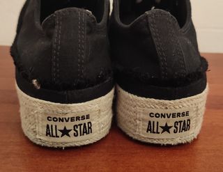 Converse talla 40 plataforma