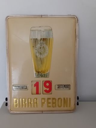 Calendario Peroni anni '60