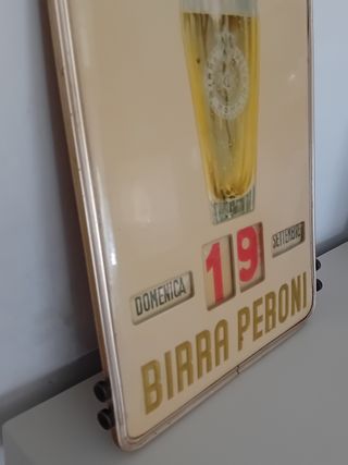 Calendario Peroni anni '60