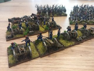 Ejército Napoleónico 15mm metal