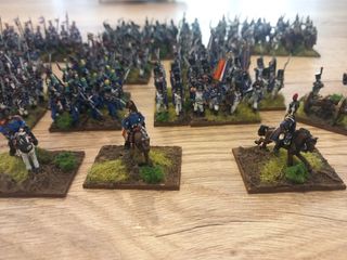 Ejército Napoleónico 15mm metal