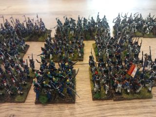 Ejército Napoleónico 15mm metal