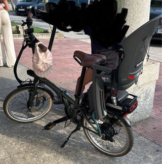 Bicicleta eléctrica plegable