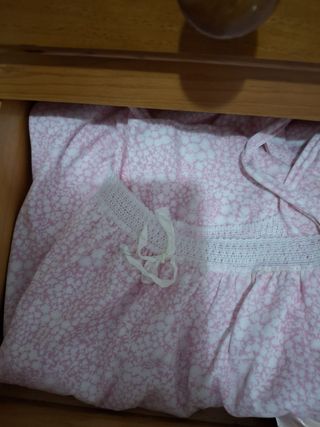 Pijama verano - flores rosa