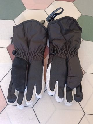 Guantes Wed'ze esquí - negros y blancos