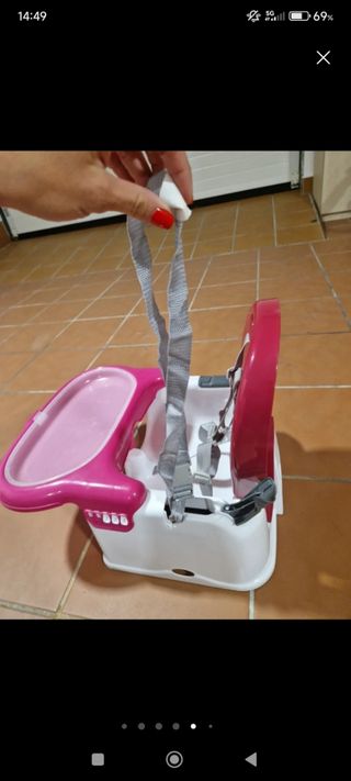 Pack Trona bebé Plastimyr y cambiador Royal King