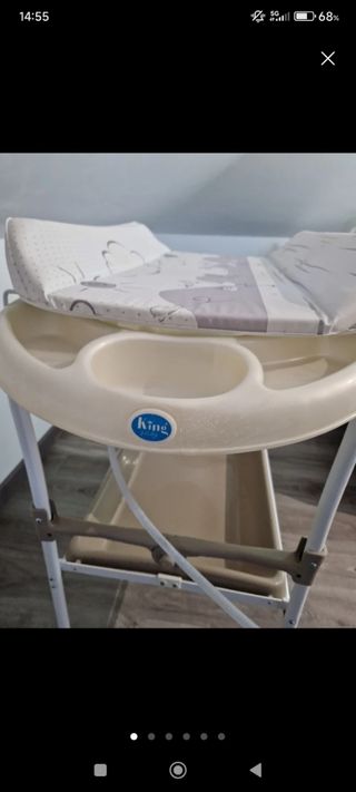 Pack Trona bebé Plastimyr y cambiador Royal King