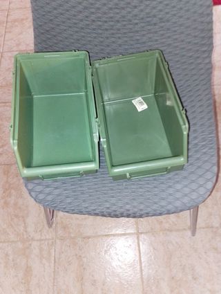 2 Contenitori Plastica Verde