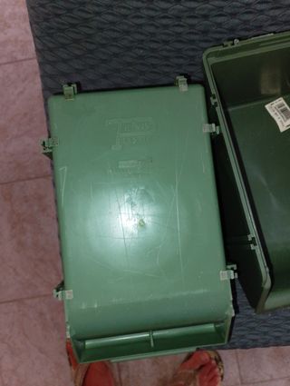 2 Contenitori Plastica Verde