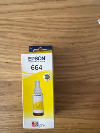 Tinta Epson 664 Amarilla EcoTank