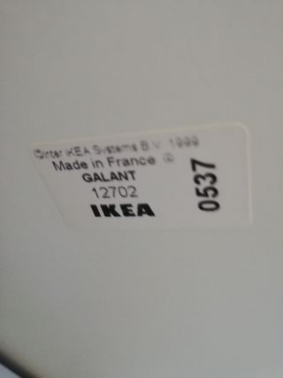 Escritorio esquina Galán de Ikea