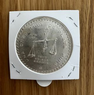 Onza Plata México 1979 - Balanza