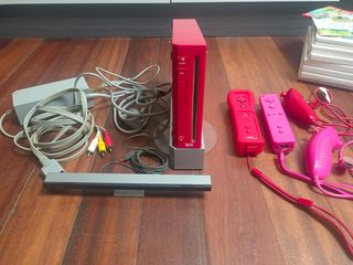 Wii roja - consola Nintendo