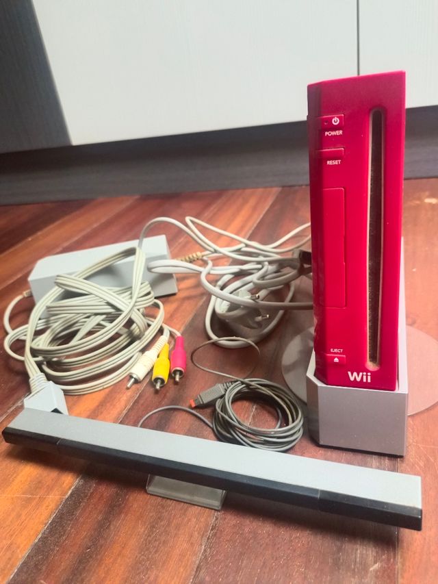 Wii roja - consola Nintendo