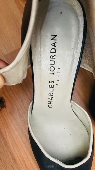 Zapatos Charles Jourdan azul marino