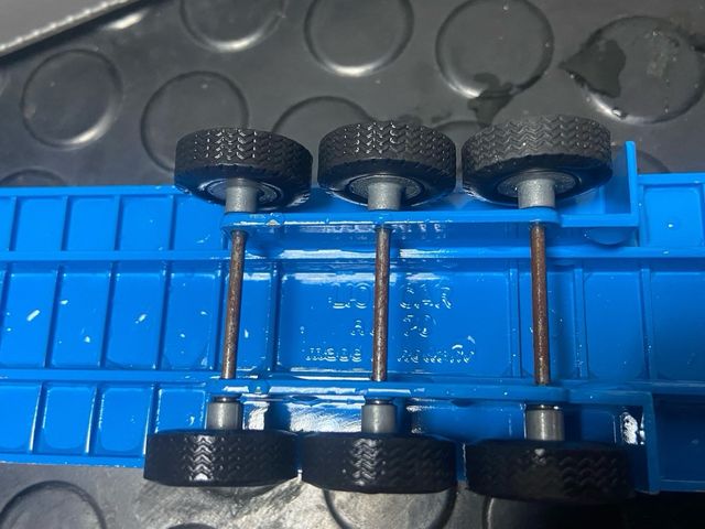 Semirremolque MANNESMANN - Remolque azul