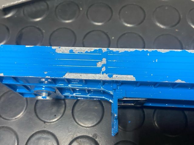 Semirremolque MANNESMANN - Remolque azul