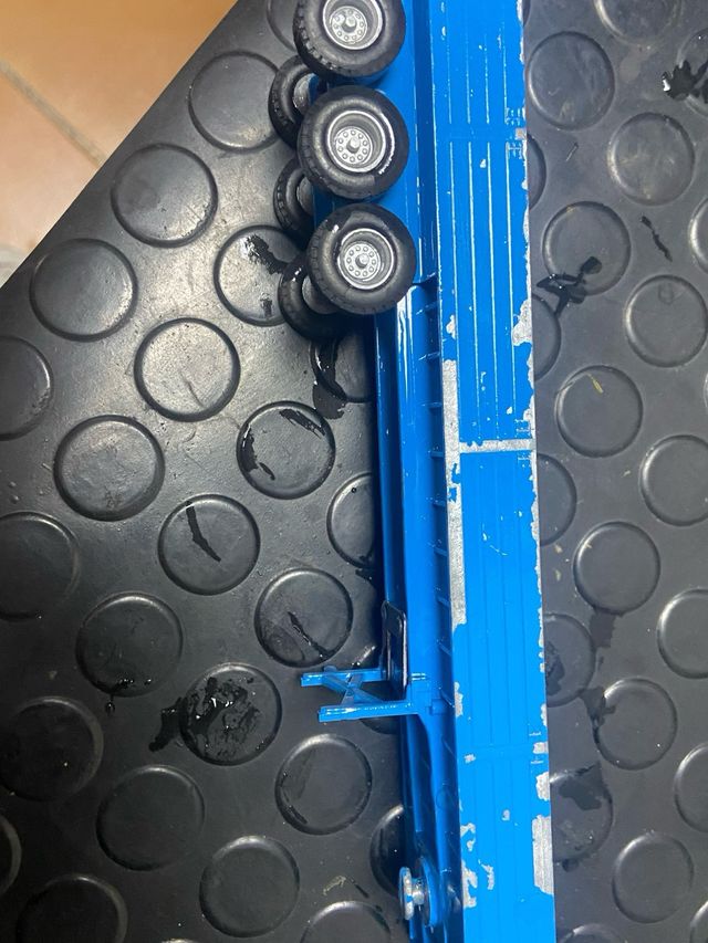 Semirremolque MANNESMANN - Remolque azul